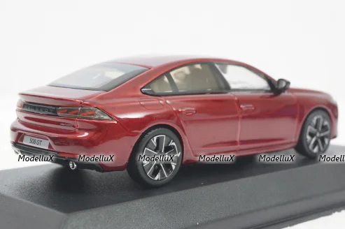 Peugeot 508 GT Hybrid 2023, elixir red, 475831,  Norev 1:43
