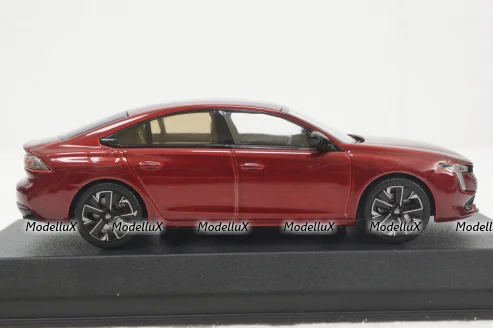 Peugeot 508 GT Hybrid 2023, elixir red, 475831,  Norev 1:43