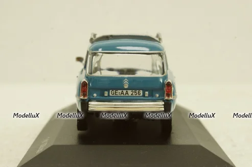 Citroen ID19 Break 1960, blue, WhiteBox 1:43