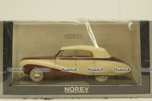 Austin A125 Sheerline 1947 Beige/Dark Red, 070013, Norev 1:43