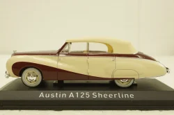 Austin A125 Sheerline 1947 Beige/Dark Red, 070013, Norev 1:43