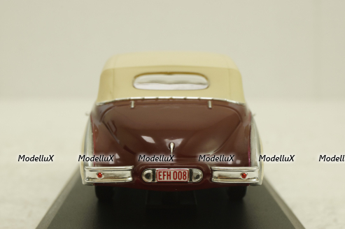 Austin A125 Sheerline 1947 Beige/Dark Red, 070013, Norev 1:43