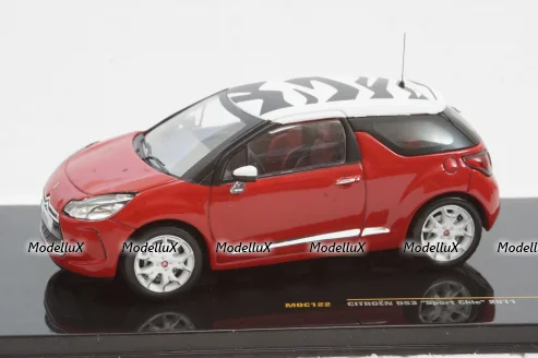 Citroen DS3 Sport Chic, 2011, MOC122, IXO 1:43 