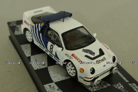 Ford RS 200 #8 Rally Sweden 1986 K. Grundel/B. Melander, Rallye závodní automobily #50 (Altaya) 1:43 Уценка!