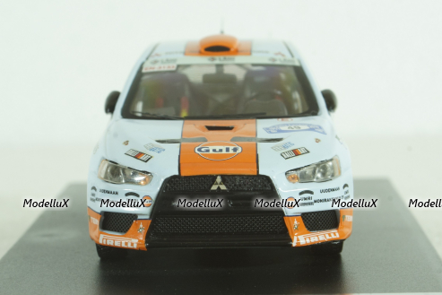 Mitsubishi Lancer Evo X #49 Rally, Finland 2010, Tarmac 1:43