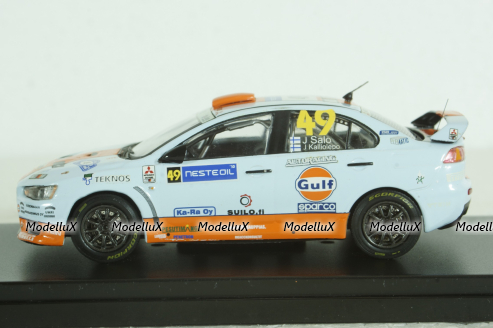 Mitsubishi Lancer Evo X #49 Rally, Finland 2010, Tarmac 1:43