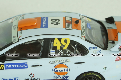 Mitsubishi Lancer Evo X #49 Rally, Finland 2010, Tarmac 1:43