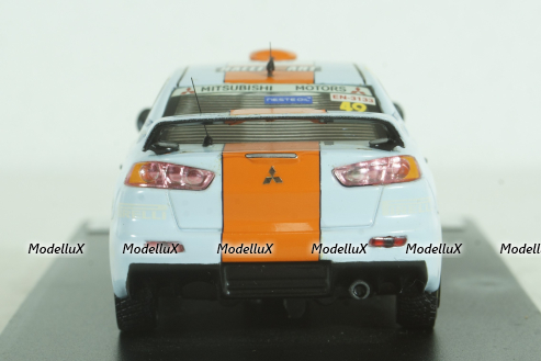 Mitsubishi Lancer Evo X #49 Rally, Finland 2010, Tarmac 1:43