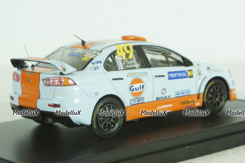 Mitsubishi Lancer Evo X #49 Rally, Finland 2010, Tarmac 1:43