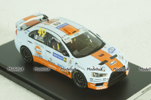 Mitsubishi Lancer Evo X #49 Rally, Finland 2010, Tarmac 1:43