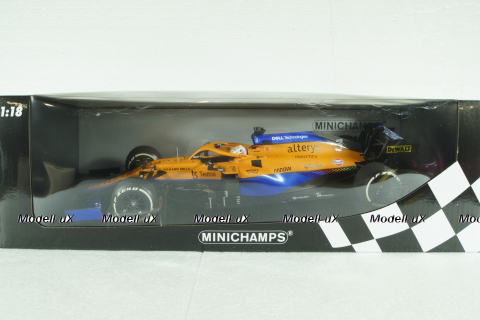 McLaren Formula 1 Team MCL35M Daniel Ricciardo Winner Italian GP 2021, 530213303, Minichamps 1:18