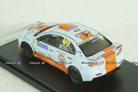 Mitsubishi Lancer Evo X #49 Rally, Finland 2010, Tarmac 1:43