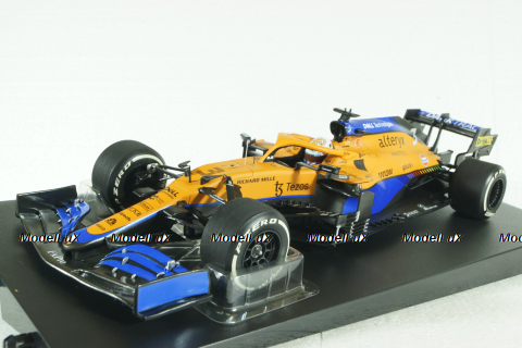 McLaren Formula 1 Team MCL35M Daniel Ricciardo Winner Italian GP 2021, 530213303, Minichamps 1:18