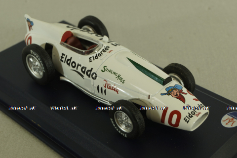 Maserati 420M/58 Eldorado 1958, white, Leo Models 1:43