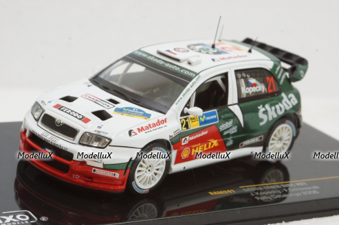 Skoda Fabia WRC #21 Rally Catalunya 2006 RAM241, IXO 1:43
