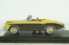 Mercedes 220 SE Convertible 1959 yellow/darkbrown, 28626, Vitesse 1:43