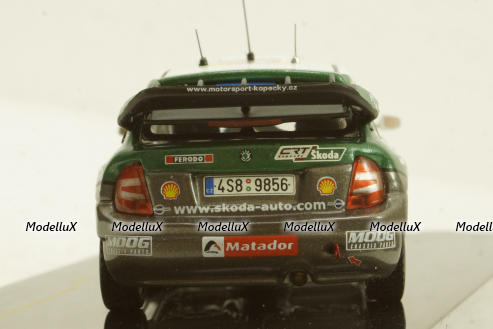 Skoda Fabia WRC #21 Rally Catalunya 2006 RAM241, IXO 1:43