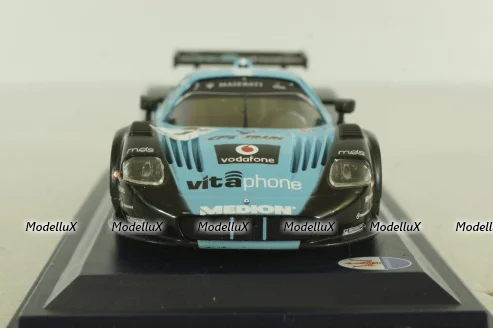 Maserati MC12 GT1 2010, blue, Leo Models 1:43