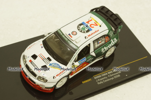 Skoda Fabia WRC #21 Rally Catalunya 2006 RAM241, IXO 1:43