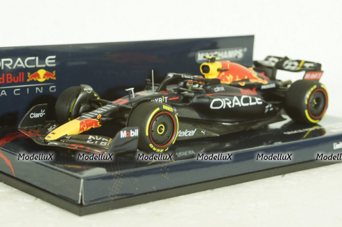 Oracle Red Bull Racing RB18, with pilot Sergio Perez, Mexican GP 2022, 417222011, Minichamps 1:43