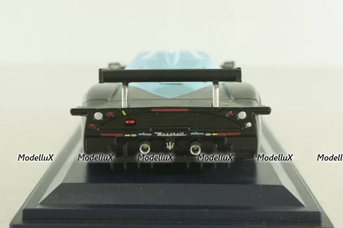 Maserati MC12 GT1 2010, blue, Leo Models 1:43