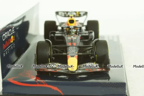 Oracle Red Bull Racing RB18, with pilot Sergio Perez, Mexican GP 2022, 417222011, Minichamps 1:43