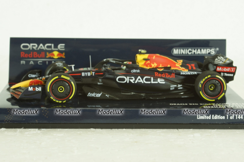 Oracle Red Bull Racing RB18, with pilot Sergio Perez, Mexican GP 2022, 417222011, Minichamps 1:43