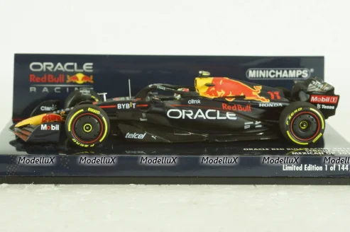 Oracle Red Bull Racing RB18, with pilot Sergio Perez, Mexican GP 2022, 417222011, Minichamps 1:43
