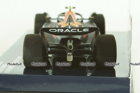 Oracle Red Bull Racing RB18, with pilot Sergio Perez, Mexican GP 2022, 417222011, Minichamps 1:43