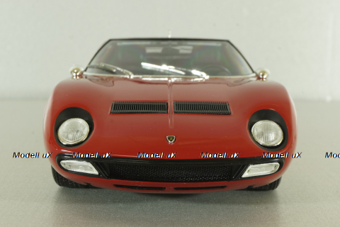 Lamborghini Miura P400 SV red, 1971,  08317RG, Kyosho 1:18