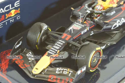 Oracle Red Bull Racing RB18, with pilot Sergio Perez, Mexican GP 2022, 417222011, Minichamps 1:43
