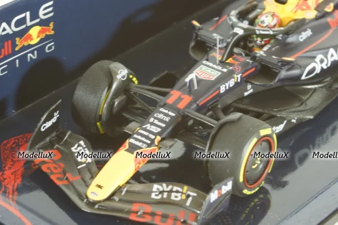 Oracle Red Bull Racing RB18, with pilot Sergio Perez, Mexican GP 2022, 417222011, Minichamps 1:43