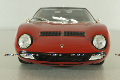 Lamborghini Miura P400 SV red, 1971,  08317RG, Kyosho 1:18