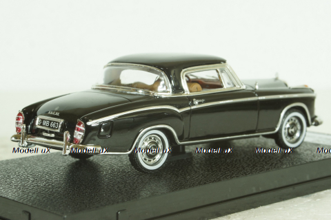 Mercedes 220 SE Coupe 1959 black, 28663, Vitesse 1:43