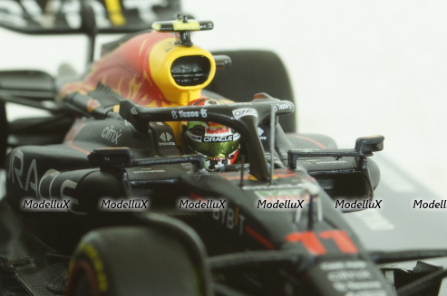 Oracle Red Bull Racing RB18, with pilot Sergio Perez, Mexican GP 2022, 417222011, Minichamps 1:43