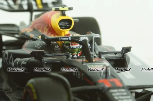 Oracle Red Bull Racing RB18, with pilot Sergio Perez, Mexican GP 2022, 417222011, Minichamps 1:43