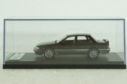 Mitsubishi Galant VR-4 (E39A), 1990, Lamp Black/Silver 2 Ton, PM43133BT, Mark43 1:43