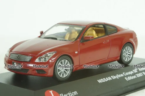 Nissan Skyline Coupe 50th Anniversary  2008 red, JC138,  J-Collection 1:43