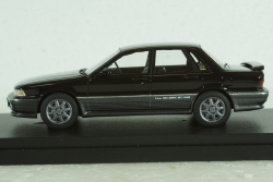 Mitsubishi Galant VR-4 (E39A), 1990, Lamp Black/Silver 2 Ton, PM43133BT, Mark43 1:43