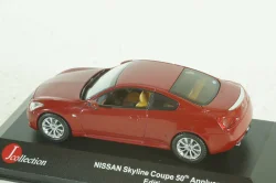 Nissan Skyline Coupe 50th Anniversary  2008 red, JC138,  J-Collection 1:43