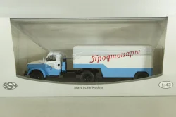 ГАЗ-51П с полуприцепом ПАЗ-744, SSM1436, SSM 1:43