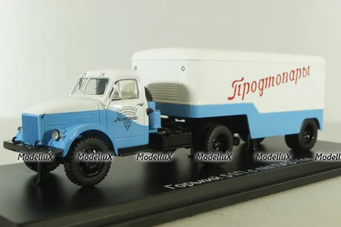 ГАЗ-51П с полуприцепом ПАЗ-744, SSM1436, SSM 1:43