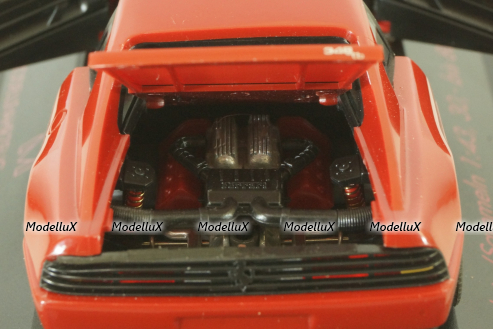 Ferrari 348 TS coupe 1989, red, 80420, Herpa 1:43