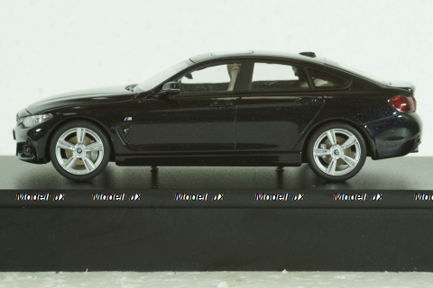 BMW 420 (F36), BMW 4-Series Grand Coupe, black 2014,  Kyosho 1:43