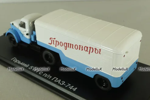 ГАЗ-51П с полуприцепом ПАЗ-744, SSM1436, SSM 1:43