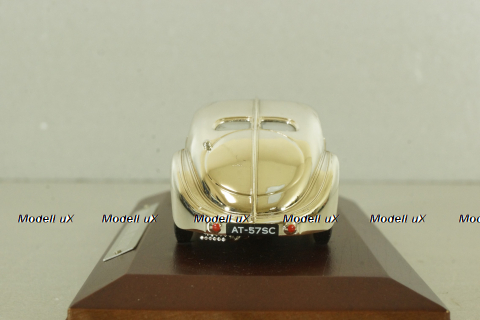 Bugatti Type 57Sc Coupe Atlantic, chrome,Atlas 1:43