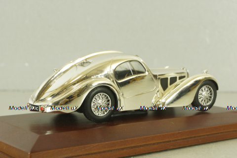 Bugatti Type 57Sc Coupe Atlantic, chrome,Atlas 1:43