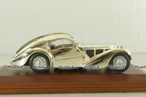 Bugatti Type 57Sc Coupe Atlantic, chrome,Atlas 1:43