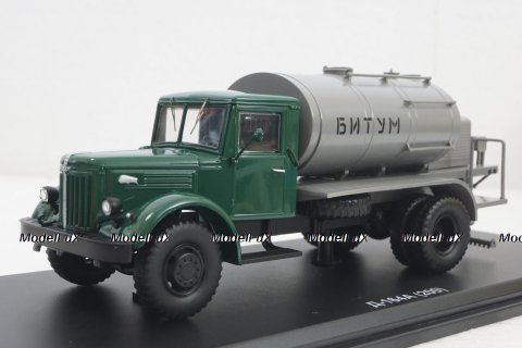 Автогудронатор Д-164А (МАЗ-200) зеленый, 0075MP, Model Pro 1:43