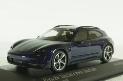 Porsche Taycan Cross Tourismo Turbo S 2021, blue metallic, 410069301, Minichamps 1:43
